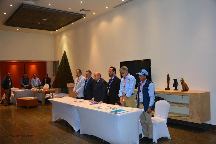 البطولات العربية للدراجات تنطلق باسم بطولة شهداء العريش