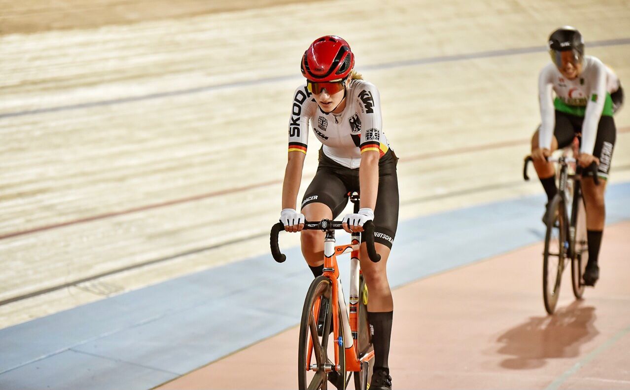 جيتي سيمون: فخورة بذهبية العالم سكراتش الدراجات وسعيدة بزيارة مصر