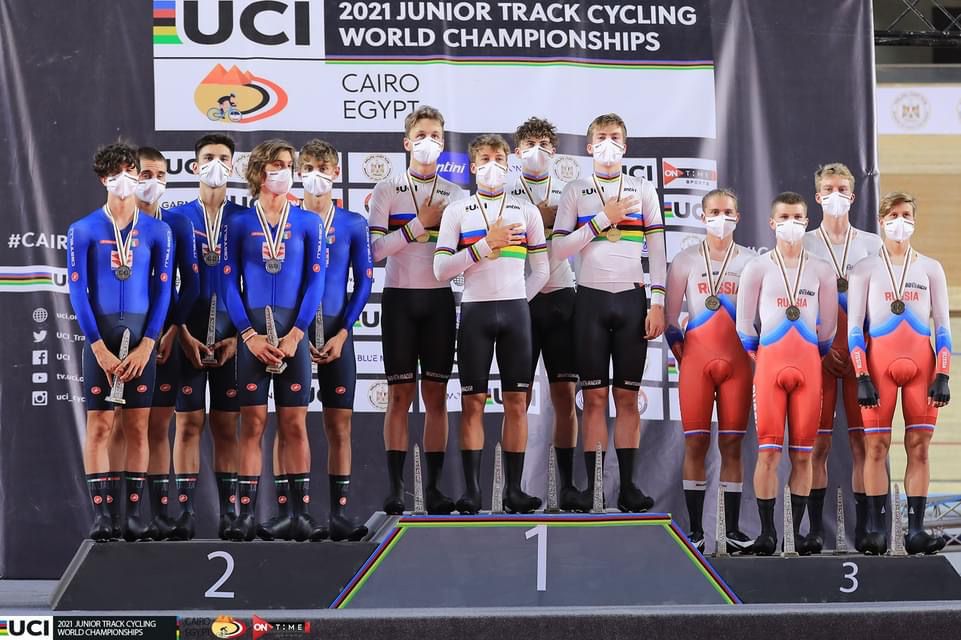 المانيا وكندا تحصدان الذهب في سباقات المطاردة والاسكراتش ببطولة العالم الدراجات