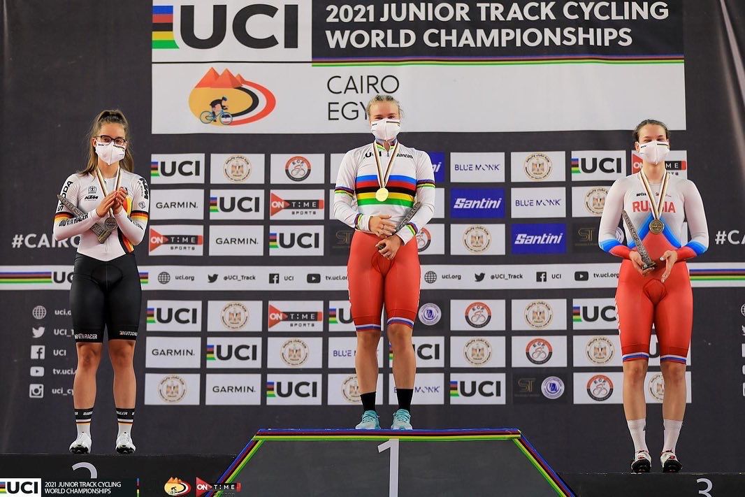 روسيا تفوز بذهبية سباق الـ 500 م ببطولة العالم للدراجات