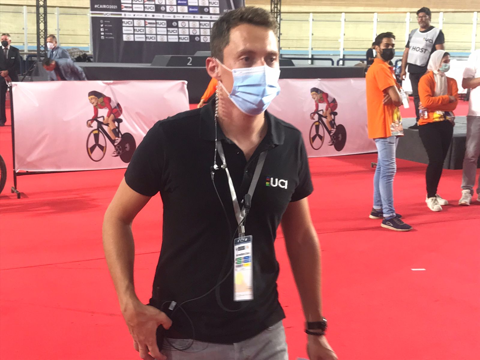 منسق الاتحاد الدولي للدراجات يشيد بالتنظيم المصري لبطولة العالم